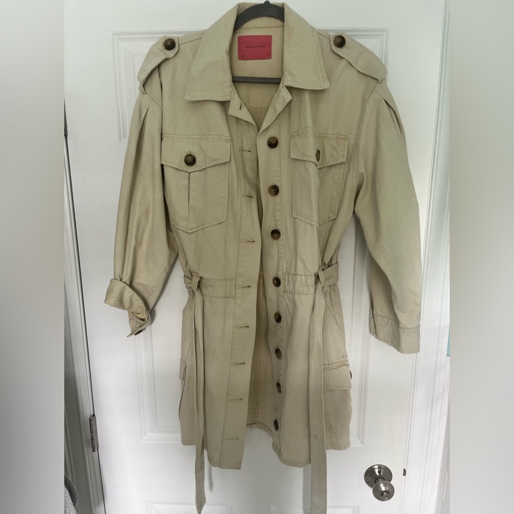 Signatures Canvas Overcoat
